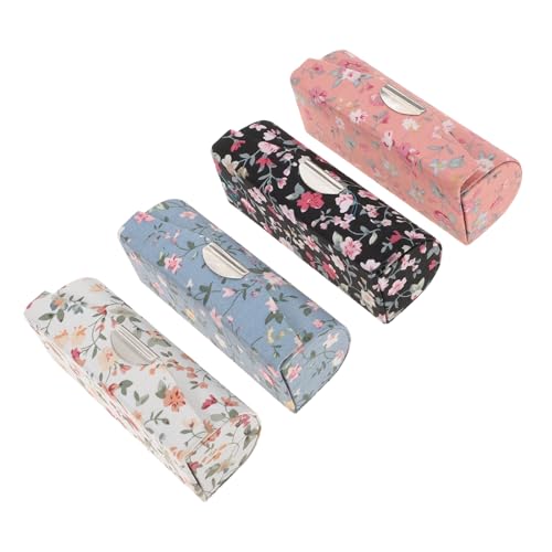 4pezzi Scatola Organizer Per Cosmetici Colori Per Makeup e Regali Speciali rosa blu bianco