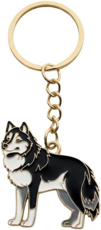 Pet Dog Keychain for Women Men,Cute Puppy Dog Animal Key chain Accessories Gifts For Car,Backpacks,Bag,Purse