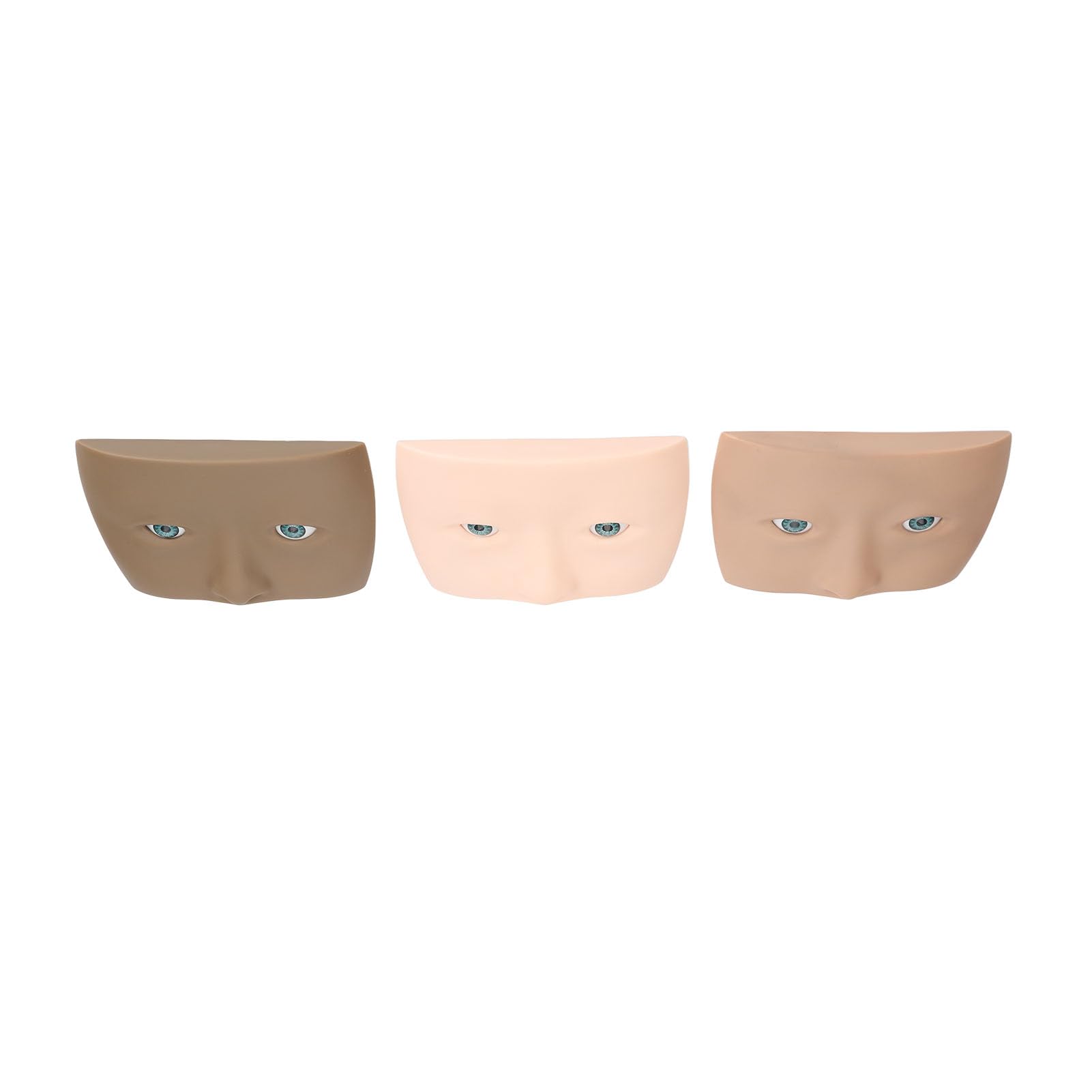 Planche de pratique de maquillage pour le visage, planche de pratique de maquillage pour les yeux, planche de pratique de maquillage pour les yeux, mannequin de maquillage