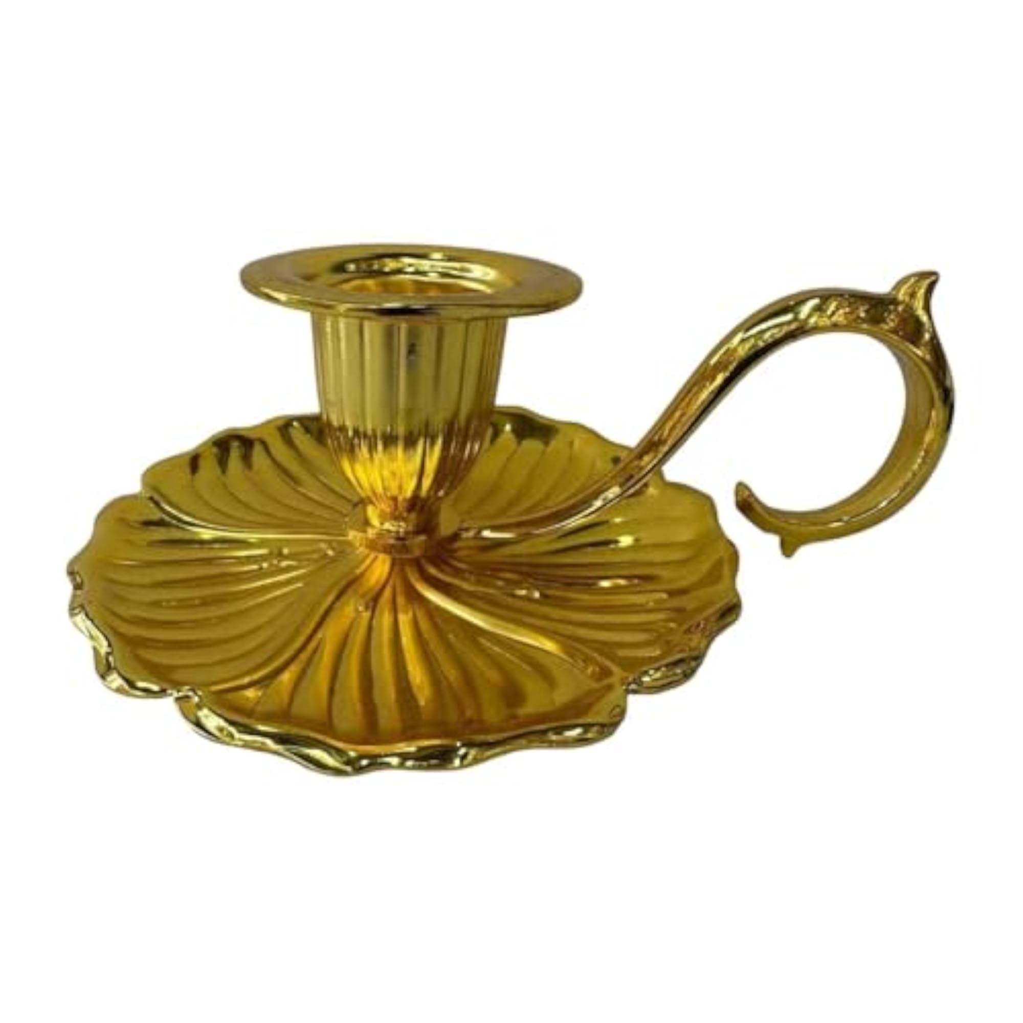 Handheld Retro Taper Candle Holder for Home Decor
