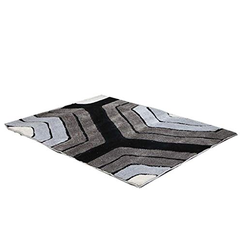 Tapis salon coton stretch anti-plis : protégez votre sol de chambre ou table basse - 3