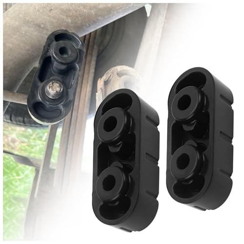 2PCS Rubber Exhaust Hangers OEM#25956663,15740212,Heavy-duty Muffler Hanger Car Accessories Compatible with Chevrolet Silverado 1500/2500/3500,Express 1500/2500/3500