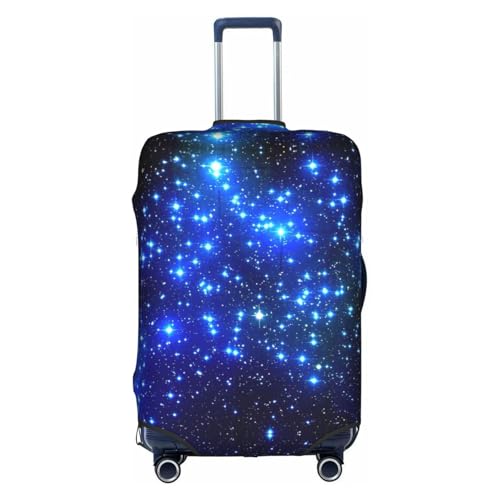 Housse de protection pour valise lavable galaxie blanche Taille L