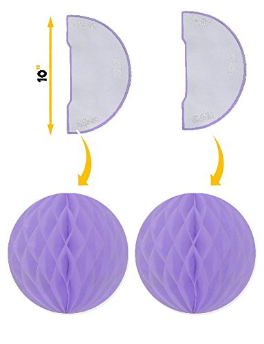 First Birthday Decoration Set Gold Cake Topper "One", Purple Banner Fiesta Hanging Paper Fan Flower Bundle With Purple Happy Birthday Banner (Happy Birthday Decoration) 24 Pc #TOP4