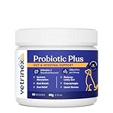 Vetrinex Labs Probiotic - Coprophagia Treatment for Dogs - Stop and Prevent Dog from Eating Poop - No Stool Eating, Deterrent and Prevention - Probiotics Powder for Cats, Dogs & Puppies