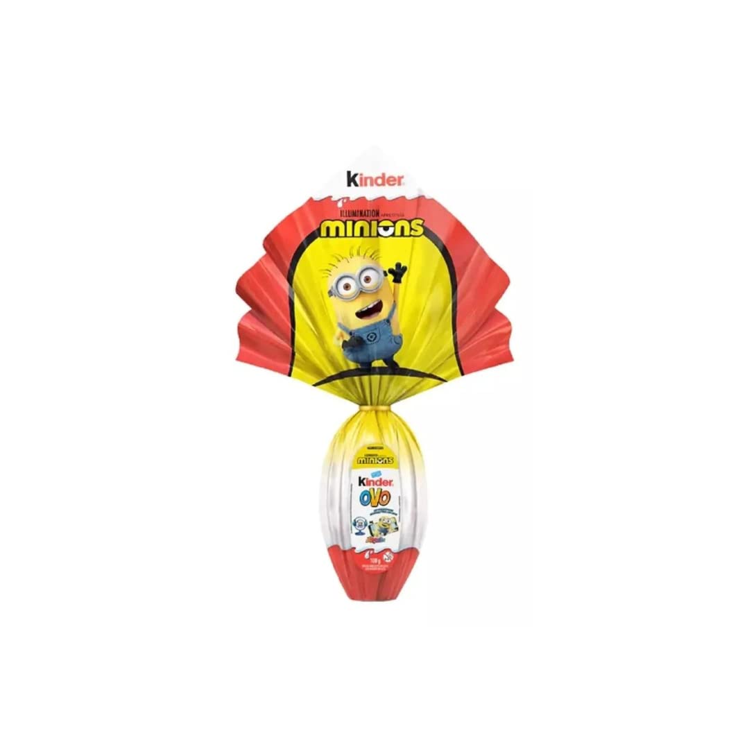 Ovo de Páscoa Kinder Minions 100g - Ferrero