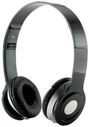 SoundStrike 3.5mm Foldable Headphone Headset for Dj Headphone Mp3 Mp4 Pc Tablet sandisc Music Video and All Other Music Players (Black)