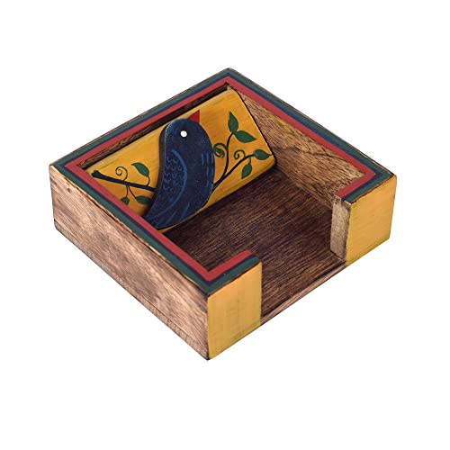 Image of Aakriti Art Creations Heritage Handcrafted Modern Slip Pad Holder for Home and Kitchen | Home Decor Gift | Handcrafted Home Decor | Housewarming Gift | Housewarming Gift Showpiece