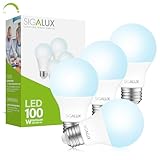 Sigalux Light Bulbs 100 Watt Equivalent,A19 Daylight Standard LED Bulbs Dimmable 5000K White,14W Energy Efficient E26 Medium Base,1500LM,ETL Listed,4 Pack
