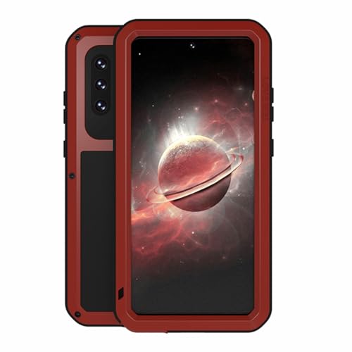 Coque Samsung S21 rouge antichoc pour vos trajets quotidiens
