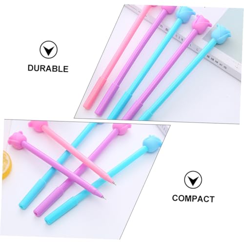 BESTYASH 12pcs 0.5mm Bolígrafo Gel Flor Creativo miniatura 3