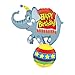 Betallic FBA_225511 Circus Elephant Jumbo Foil Balloon (Gray) Party Accessory