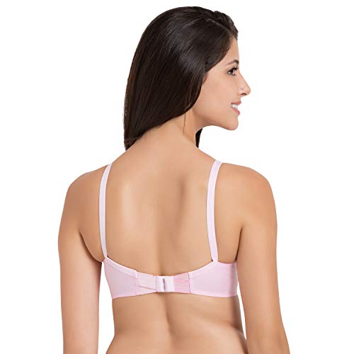 Image of SOUMINIE Women s Cotton Non Padded Full Coverage Everyday Bra | Pack of 3 |