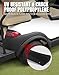 A & UTV PRO Fender Flares Kit for Club Car Tempo 2017-2025 Golf Cart, Front and Rear Mud Guards with Mounting Hardware, Black Accessories for Standard Body Carts, 4PCS