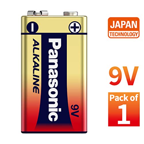 Panasonic Alkaline 9V Battery, Pack of 1