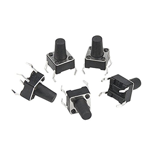 Kit micro switch de précision 6x6x9mm et capuchons interchangeables pour ingénierie électronique