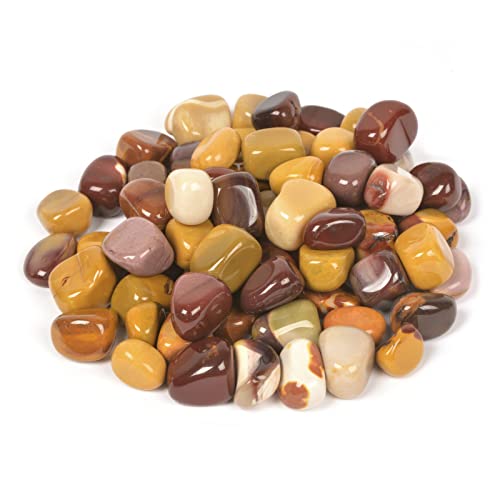 Image of 100 grams Small Tumbled Chips Polished Crushed Stone Crystal Healing Embellishments