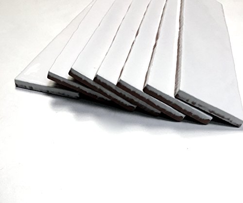 3X12 Glossy Finish White Subway Ceramic Tile Wall Backsplash #TOP4