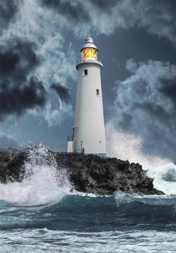 Puzzle Compact 1000 pièces : Phare dans la tempête Clementoni Puzzles - vue 3