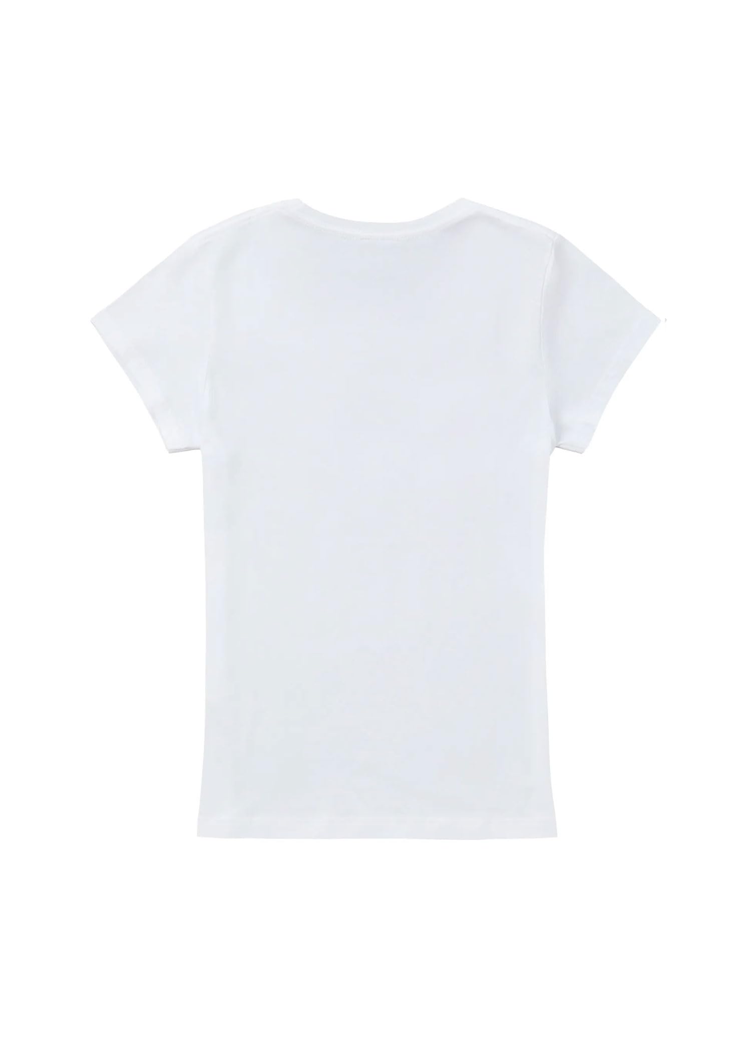 FC St. Pauli Skull Mujer Camiseta Blanco S, 100% algodón, Regular