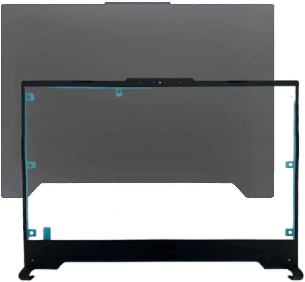 New Compatible Replacemen for ASUS TUF Gaming F15 A15(2023) FA507XI FA507NV FX507VV FX507VU FX507ZV FX507ZU(2.LCD Rear Back Top Cover Case and LCD Front Bezel Cover)