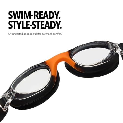 Image of Boldfit Swimming Cap Goggles with Ear & Nose Plug Set
