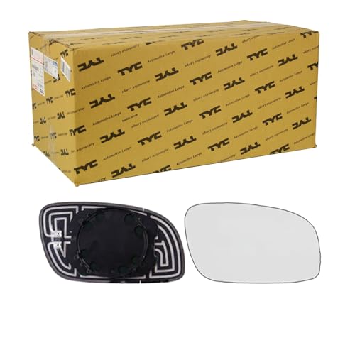 TYC 337-0165-1 Cristal de espejo retrovisor exterior convexo calefactable derecha
