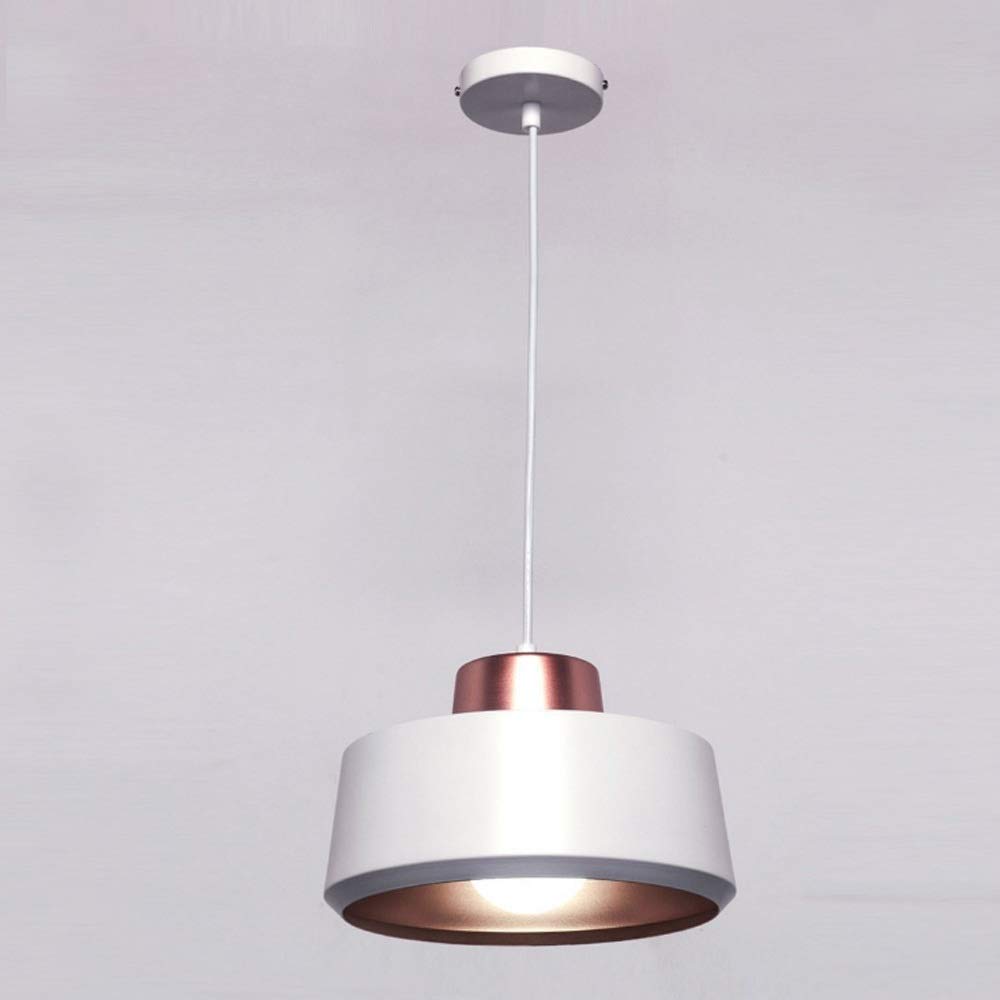 Lámpara colgante moderna de oro rosa estilo industrial vintage para techo 8