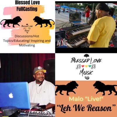 Page de couverture de "Daddy Malo" S2 Ep.2 "Leh We Reason" Live!! In-studio Show. Display of Virgin Islands Rhythm and Bass /w FreeStyle by Fimo