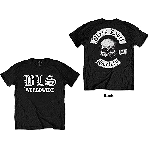 Black Label Society Worldwide Official Tee T-Shirt Mens Unisex (Medium)