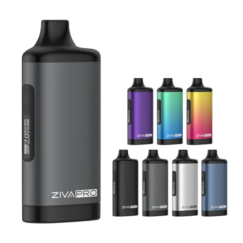 Yocan ZIVA PRO dq^oR xCv { 510Ki XeX obe[ bh VAPE xCv [L W[@ v CBD Lbh F|CU[ CBD bNX jR`[ ^[Ȃ (Gray)