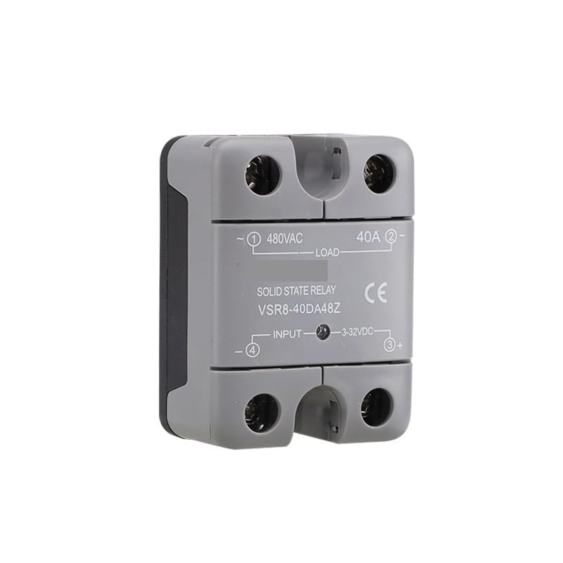 Single Phase SSR Zero Crossing Type DC Control AC 10DA 25DA 40DA 60DA 80DA 100DA 120DA Real 24-480V Output(SSR-60DA)