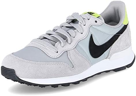 nike internationalist trainers grey fog black lemon venom f