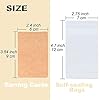 Earring Display Cards with 100 Pcs Earring Holder Cards 200 Pcs Earring Backs and 100 Jewelry Packaging for Earrings Necklace Jewelry Bags 3.5x2.4 Inches (Brown)