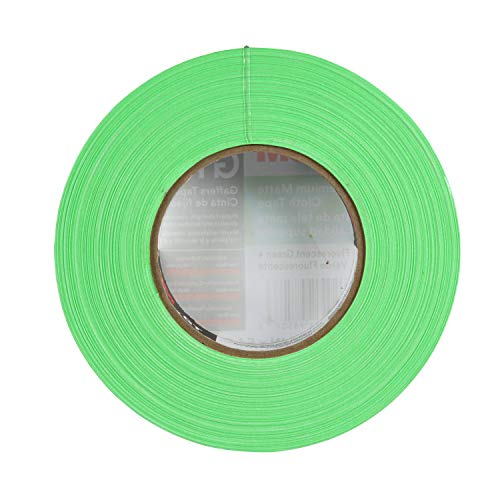 Image of 3M 98507 Tape 24 mmx50 M 11 mil, GT1, Fluorescent Green