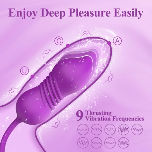 Image of MOOLIGIRL Rose Sex Toy with Thrusting Dildo for Personal Pleasure, Clitoral & G spot Sucking Vibrator with 10 Modes, Suction & Thrusting Vibrating Adult Sex Toys for Women Couples