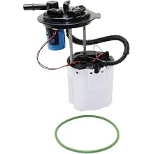 JC Whitney Fuel Pump Compatible with Buick Enclave 2009-2017, Fits Chevy Chevrolet Traverse 2009-2017, 34 gallons/hour, Electric, with Fuel Sending Unit, with Pressure Sensor In-Tank JRC31450004