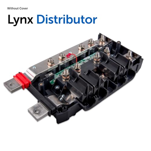 Image of Victron Energy Lynx Distributor - Modular M10 DC Bus Bar with 4 Fuses