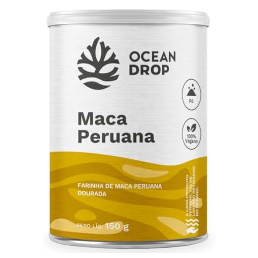 Maca Peruana Dourada em Pó, 100% Vegano, 150g