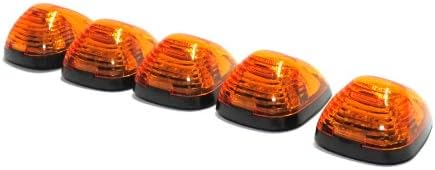 CrazyTheGod F150 F250 F350 F450 F550 Super Duty Cab Roof Light LED Yellow Ford