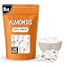 White Jordan Almonds Super Fine, 2 Pound Bag - Oh! Nuts