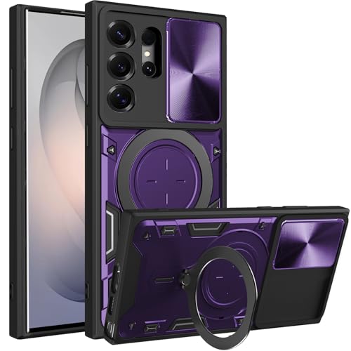 Coque Samsung S26 Ultra violette Fiyer avec anneau et protection antichoc