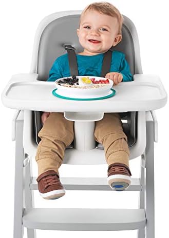 OXO Tot Stick & Stay Stay Put Suction Divided Plate - Teal (Pack of 1)