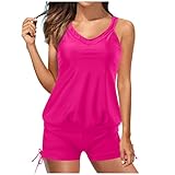 Le haut tankini et le short assorti assurent une couverture modulable et une liberté de mouvement optimale