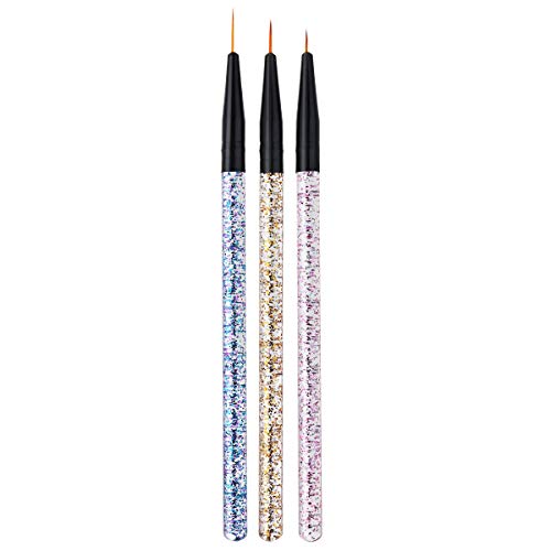 Nail Pens 3pcs herramienta para manicura y arte de uñas miniatura 1