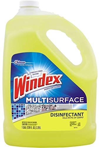 image for Windex Antibacterial Multi-Surface Cleaner, 32 oz + Refill 1 Gallon Co