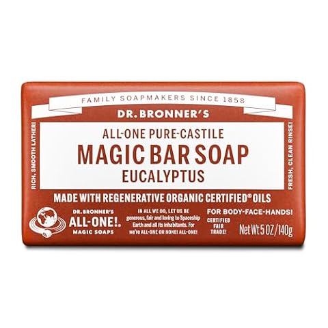 DR BRONNER'S Org Eucalyptus Bar Soap 140g