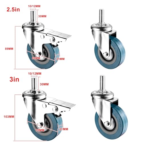 Roulettes pour meubles et établi mobile faciles à déplacer - 4