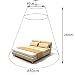 Mosquitera para Camas Individuales y Matrimoniales, Mosquitera de Cama Anti-insectos Mosquitero de...