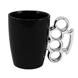 GRIFFIG: Der Pott mit witzigem Griff. Die Tasse liegt beim Kaffeetrinker bequem und sicher in der Hand und ist für kalte sowie heiße Getränke geeignet!